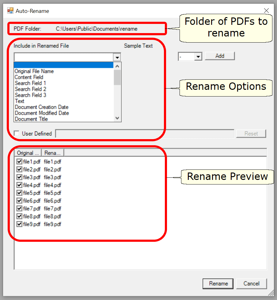 How To Rename PDF Files